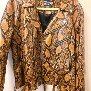 Straight To Hell Snakeskin jacket